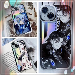 Genshin Impact phone case compatible with iPhone 13 Apple 14 Fatui/Doctor/The Fair Lady/Regrator/Dottore/Pantalone/La Signora  Angel eyes transparent soft case full package anti-drop