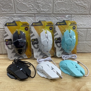 NM97 Nubwo Gaming Mouse เมาส์เกมมิ่ง ปรับ DPI ได้สูงสุด 3600 ไฟ7สี