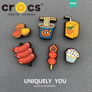 jibbitz crocs ของแทั อุปกรณ์เสริม จี้รูปดอกไม้ สําหรับตกแต่งรองเท้า Crocs jibbitz