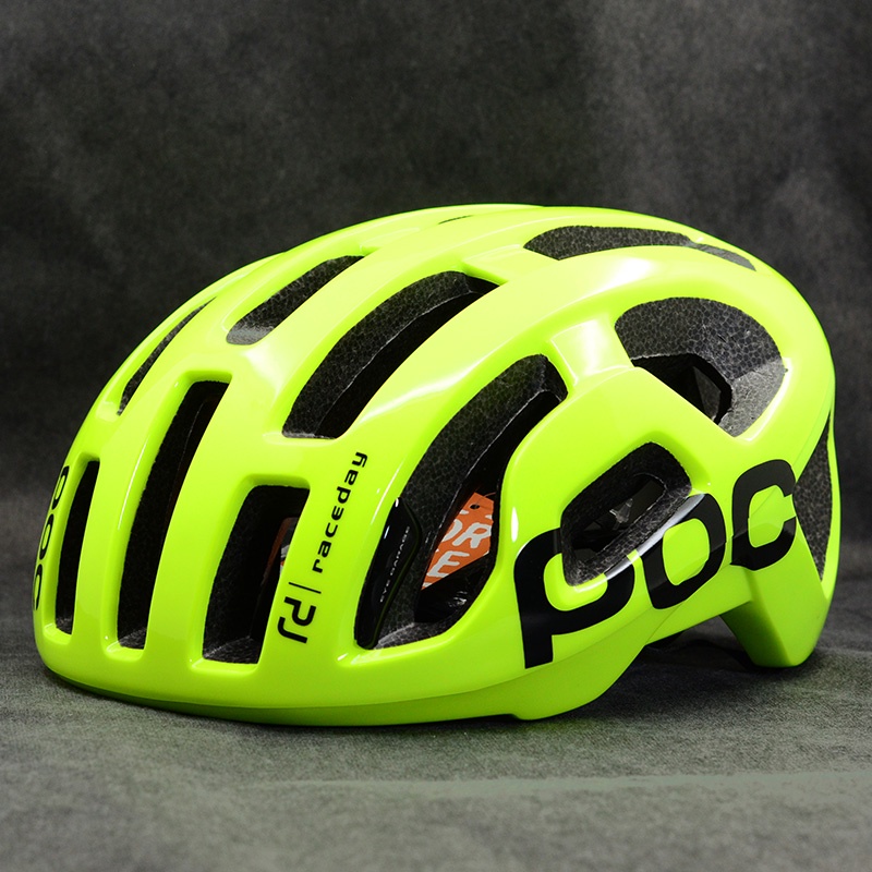 POC Octal Raceday หมวกกันน็อคขี่จักรยาน Trabe Race Road Bike Helmet Mens Matte pneumatic racing day Helmet Professional หมวกกันน็อค MTB Racing เบาขี่จักรยาน Saf