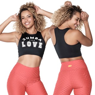 Zumba Love Crop Tank (เสื้อกล้ามครอปออกกำลังกายซุมบ้า)