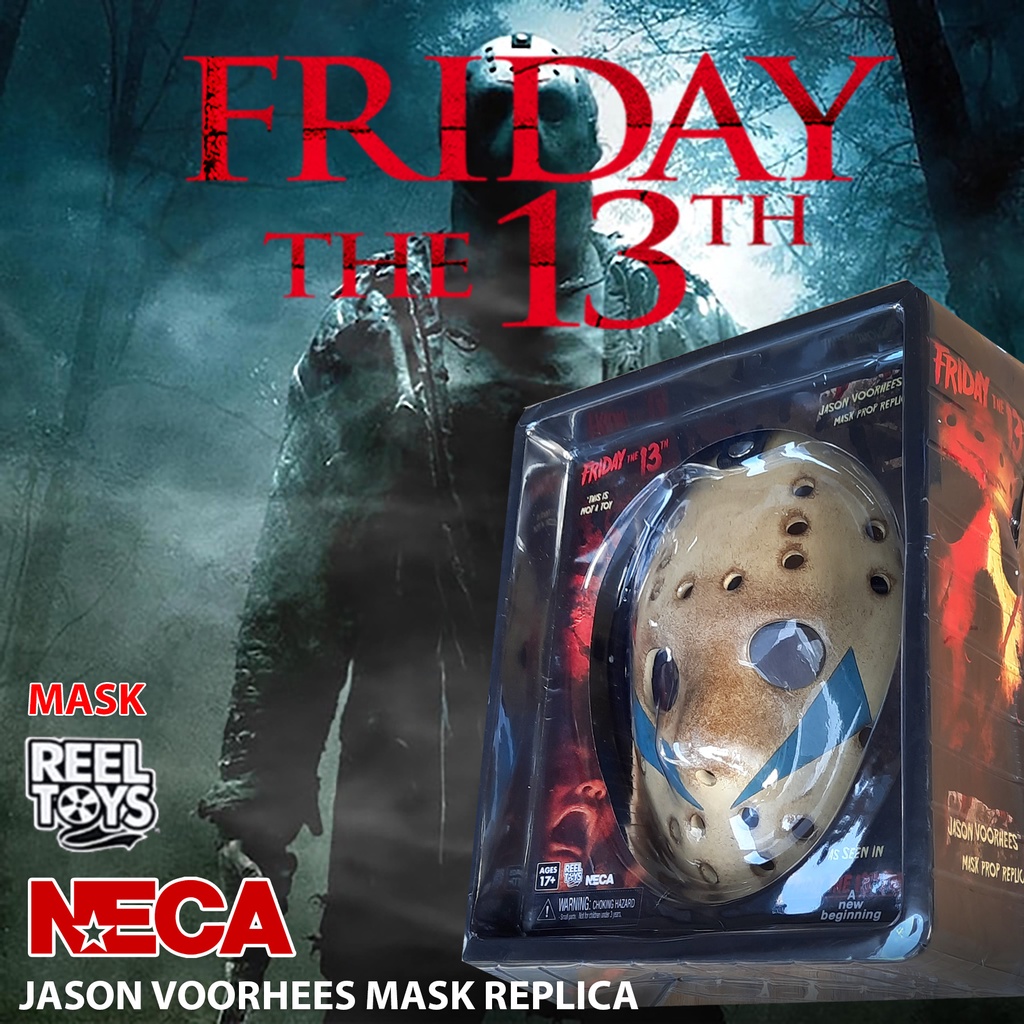 ของแท้ Neca Friday The 13th A New Beginning PART5 ศุกร์ 13 Jason Voorhees Mask หน้ากาก เจสัน วอร์ฮีส