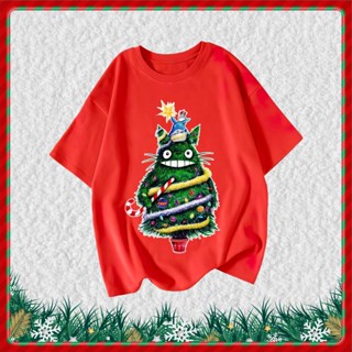 ღ❦❧เสื้อยืดคริสต์มาส สุขสันต์วันคริสต์มาส (หมายเลข -006) Merry Christmas เสื้อยืดเด็กเสื้อวันพีช