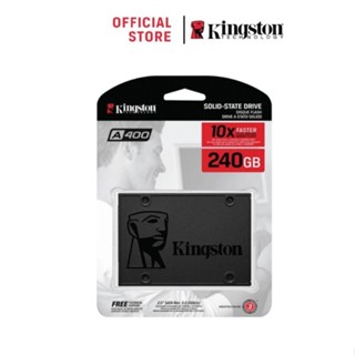 Kingston 240GB A400 SSD SATA 3 2.5" 500r/350w MB/s (SA400S37/240G) เอสเอสดี