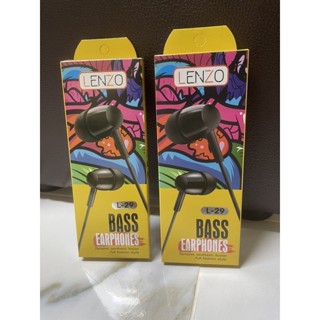 พร้อมส่ง หูฟัง Lenzo สายยาว 1 เมตร ราคาถูกสุด