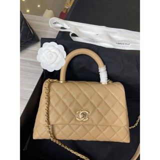 Chanel coco  Grad original ดีสุด หนังเเท้ทั้งใบ Size 23CM free box set