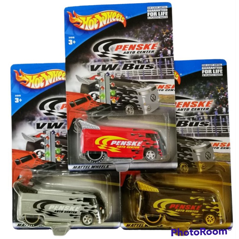 Hotwheels VW Drag Bus " Penske Auto center "