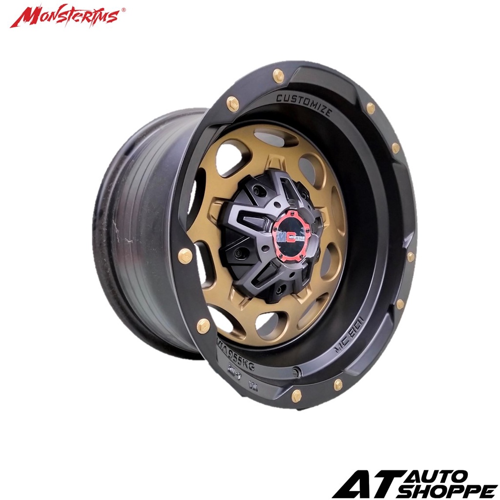 (1 ชิ้น) MONSTERIMS MC-801 16X9 6X139.7 ET-24
