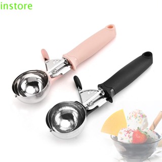 Instore ช้อนตักไอศกรีม เนื้อสัตว์ คุกกี้ แป้งโดว์ เครื่องมือครัวโยเกิร์ตแช่แข็ง