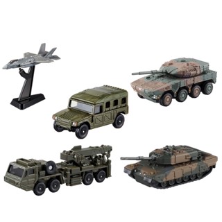 TOMICA กองทัพญี่ปุ่น ชุด 5 ชิ้น F35 Tank type16 type90 กองกำลังป้องกันตนเอง(japan product)