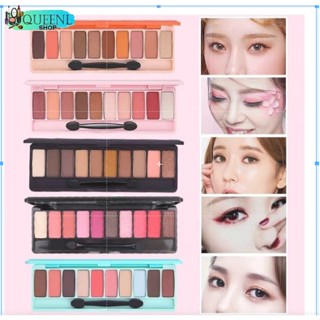 store16888 10 สี อายแชโดว์สีสิบสีซากุระอายแชโดว์ Eye Shadow Kit Pearly Matte Durable Color NO.Cos143-147