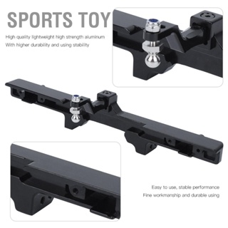 Sports Toy Metal Rear Bumper with Tow Hook for G63 6x6 88096‑4 RC Car Upgrade Parts Accessory