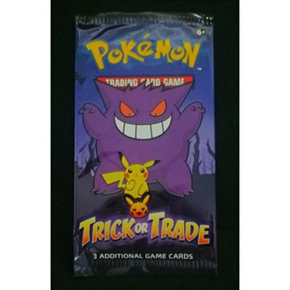 (Sealed Pack) ซองการ์ดโปเกม่อน POKEMON TRICK OR TRADE BOOSTER PACK