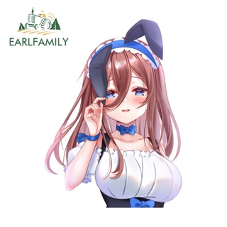 Earlfamily สติกเกอร์ไวนิล The Quintessential Quintuplets กันน้ํา สําหรับติดตกแต่งรถยนต์ แล็ปท็อป 13 ซม. x 9.5 ซม.