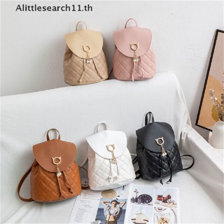 Alittlesearch11 กระเป๋าเป้สะพายหลัง หนัง PU ขนาดเล็ก อเนกประสงค์ ใส่โทรศัพท์มือถือได้ สําหรับผู้หญิง นักเรียน