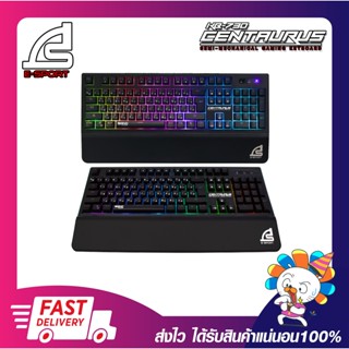 คีย์บอร์ด คีย์บอร์ดเกมมิ่ง SIGNO Centaurus Semi Mechanical Gaming Keyboard kb-730 EN/TH พร้อมส่ง ประกัน 2 ปี