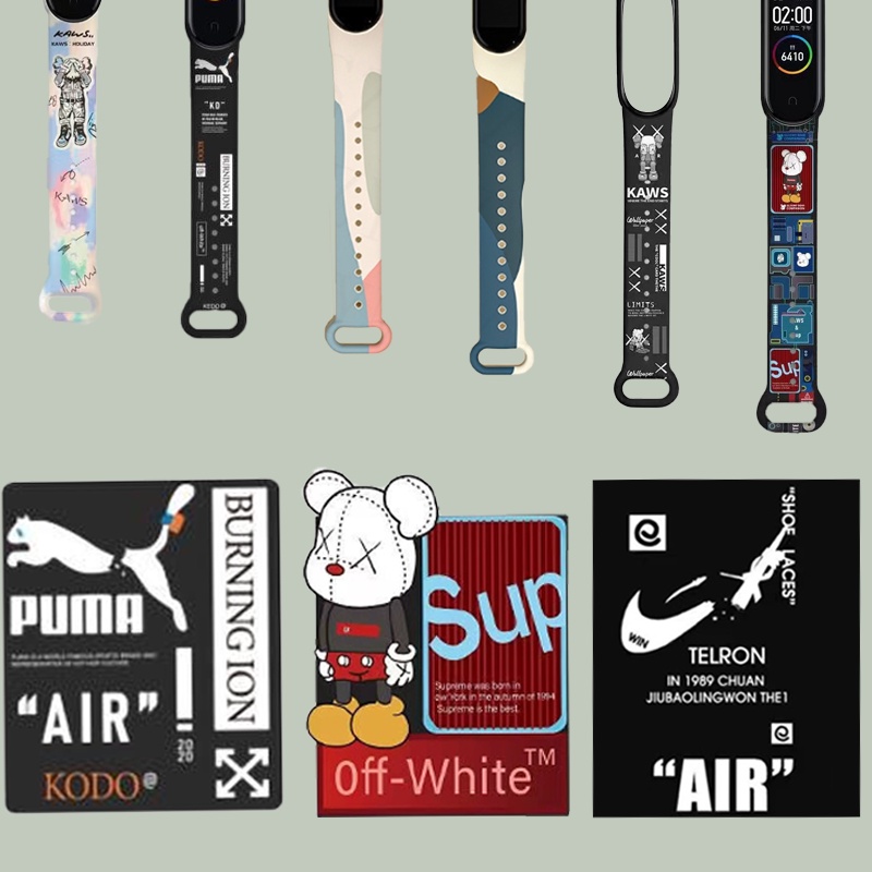 (ส่งจาก กทม.) สาย OPPO Band, สายแฟชั่นเพ้นท์, สายซิลิโคน OPPO Band น่ารัก