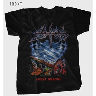 [COD] {พร้อมส่ง เสื้อยืดผ้าฝ้าย 100% พิมพ์ลาย Sodom Agent Orange Thrash Metal Kreator Venom โอเวอร์ไซซ์ ไซซ์ XS-6XL