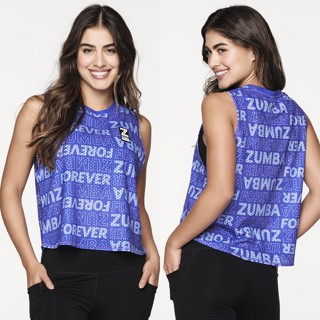 Zumba Forever Mesh Muscle Tank (เสื้อแขนกุดออกกำลังกายซุมบ้า)