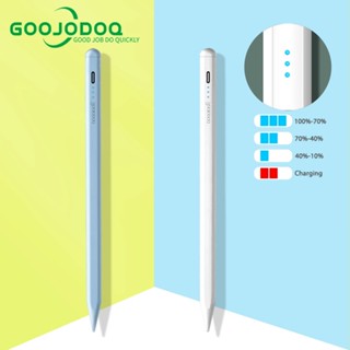 GOOJODOQ GD11 Stylus Pen With Palm Rejection Tilt  Pencil For iPad Pro11 2022 2021 2018 Air 4 5 Gen10 9 8 7 Power Display