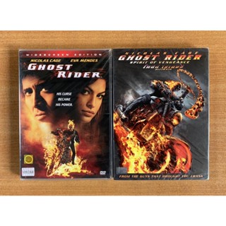 DVD : Ghost Rider ภาค 1, 2 Spirit of Vengeance โกสต์ ไรเดอร์ [มือ 1] Nicolas Cage ดีวีดี หนัง แผ่นแท้ ตรงปก