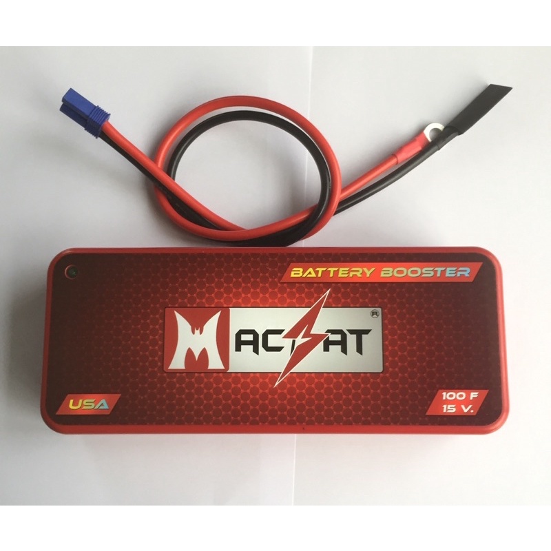 Mac Bat SuperCapacitor Booster Stabilizer & Jump Starter 100 F แบตเตอรี่บูธตอร์และสเตเบิลไลท์เซอร์