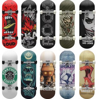 Shehave Wooden Fingerboard ฟิงเกอร์บอร์ดไม้เมเปิ้ล ขนาดเล็ก DIY ของเล่นสําหรับเด็ก