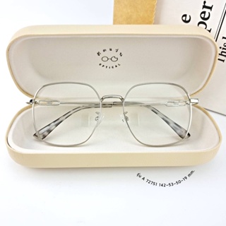 [ใส่โค้ด TWGAUG22 ลด 80 บาท]- แว่นสายตา แว่นกรองแสง สไตล์เกาหลี สั่งตัดคาสายตาได้ค่ะ สําหรับผู้หญิง รุ่น 72751