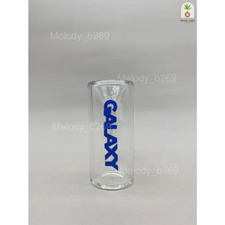 บ้องแก้ว Glass Bong กรองแต่งแยก 45 องศา ลาย Galaxy