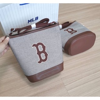 MLB Basic Big Logo Canvas bucket Bag