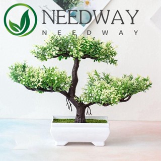 Needway ต้นบอนไซประดิษฐ์ หลากสี สําหรับตกแต่งบ้าน สวน