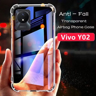 เคสโทรศัพท์ซิลิโคน ป้องกันเลนส์กล้อง กันกระแทก สําหรับ Vivo Y02 s A T Y02A Y02T Y02s Y 02s Y 02A Y 02T