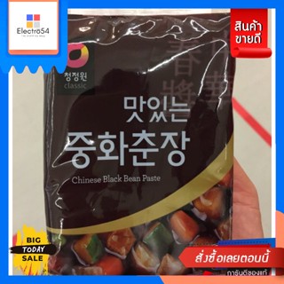 ซอสจาจังเมียน (ซอสเต้าเจี้ยวดำสไตล์จีน 250 กรัม Chinese black bean paste 250 gJjajangmyeon Sauce (Chinese black bean pas