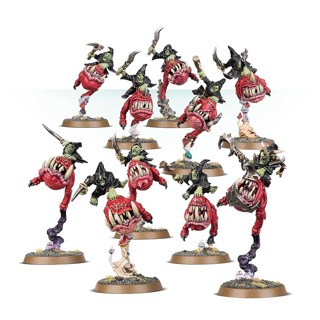 Warhammer AOS : Gloomspite Gitz : Squig Hoppers x5