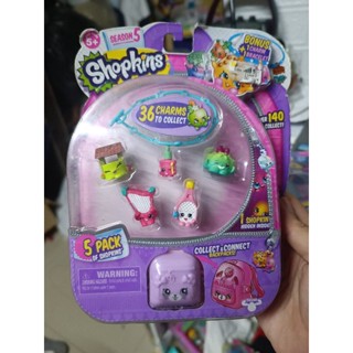 Shopkins รุ่น Collect &amp; Connect Backpacks แพคละ 5ชิ้น