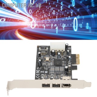 BComputer Ac.Lr Pci Express Firewire Card พร้อมอินเตอร์เฟซ 2 1394B 1 1394A Plug And Play Pcie To 1394b สําหรับ Windows