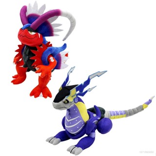 ใหม่ ตุ๊กตา Pokemon Scarlet and Violet Koraidon Miraidon ของเล่นสําหรับเด็ก