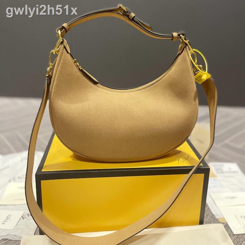 Fendi Women's Graphy Leather Hobo Bag