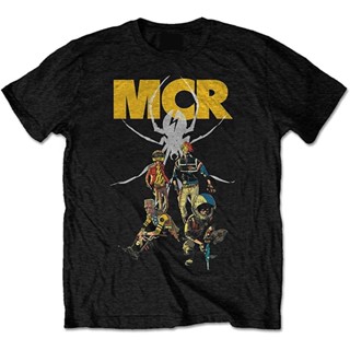 เสื้อยืดผ้าฝ้ายพรีเมี่ยม เสื้อยืด ลาย Mcr Killjoys สําหรับผู้ใหญ่