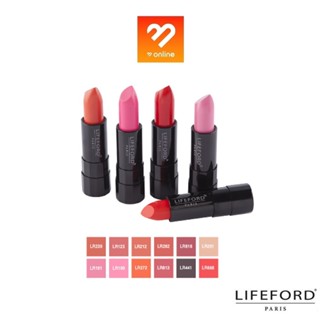 Lifeford Paris Lux Rich Lip Color ไลฟ์ฟอร์ด ปารีส ลักซ์ ริช ลิป คัลเลอร์ ลิปสติกเนื้อครีม สีชัด ติดทน