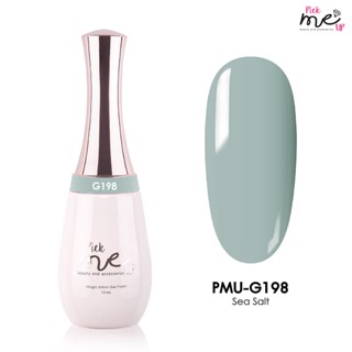 สีเจลทาเล็บ Pick Me Up G198 Sea Salt 15ml.