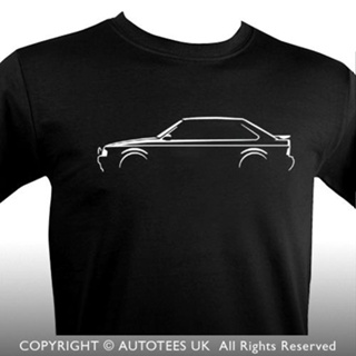 LYZH 2022 Hot Sale 100% cotton America ESCORT RS TURBO XR3i MK 4 INSPIRED CLASSIC CAR T-SHIRT Tee shirt