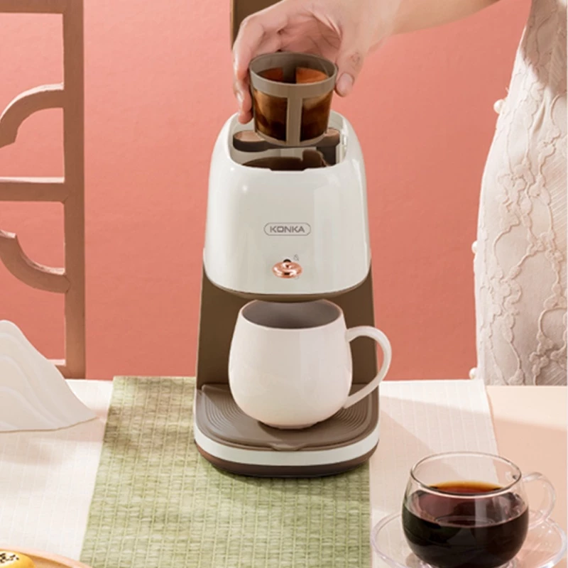 เครื่องดริปกาแฟ KONKAรุ่น KKFJ-2501M ชงกาแฟสด ชาเขียวชาไทยสมุมไพรมีระบบแช่ชาอัตโนมัติ พร้อมส่ง. thumbnail 6
