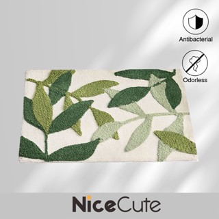 Nice Cute พรมเช็ดเท้า ขนนุ่ม ลายน่ารัก พรมสําหรับตกแต่งห้อง นุ่มสบายเท้า มีกันลื่น ซับน้ำได้ดี