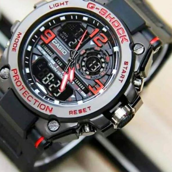 การเทรนดิ้งรังสียูวี Gshock GST8600 CASIO นาฬิกาข้อมือ กันฝน กันน้ํา ✲ `