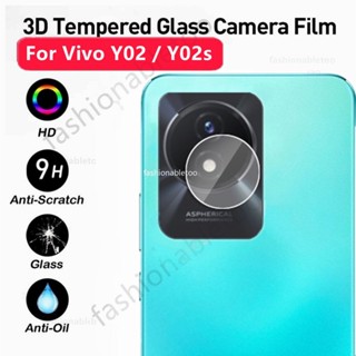 ฟิล์มกระจกนิรภัยกันรอยเลนส์กล้อง 3D สําหรับ Vivo Y02 s Y02 A Y02s Y02A Y11 Y 02s Y 02A Y 11 VivoY02 VivoY11 2023