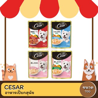 Cesar อาหารเปียกสำหรับสุนัข ขนาด 70 G