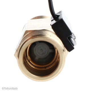 ✺✉♕SELAN♥DC 250V G1/2" Water Flow Sensor Switch Meter Copper Liquid Flow Switch