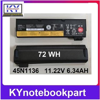 BATTERY ORIGINAL LENOVO แบตเตอรี่ ของแท้ Lenovo Thinkpad X240 X250 X260 X270 T460  W550s T550 T450s 45N1136