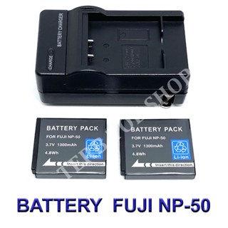 (Set 2+1)FNP-50 / NP-50 / FNP50 / NP50 Battery and Charger For Fujifilm X10,X20,XF1,XP200,F300,F500,F600,F800,F900,REAL